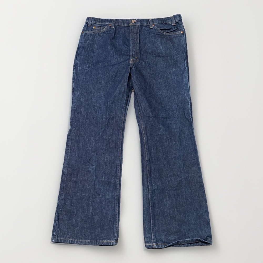 VTG 80s Levi's 517 20517-0217 Jeans Men's 38x29 Bootcut Orange Tab Made In USA